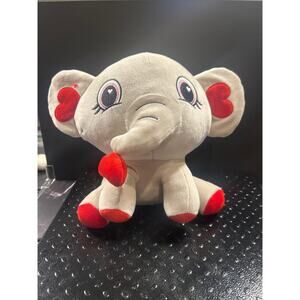 Hug and Luv Elephant Hearts Plush Toy